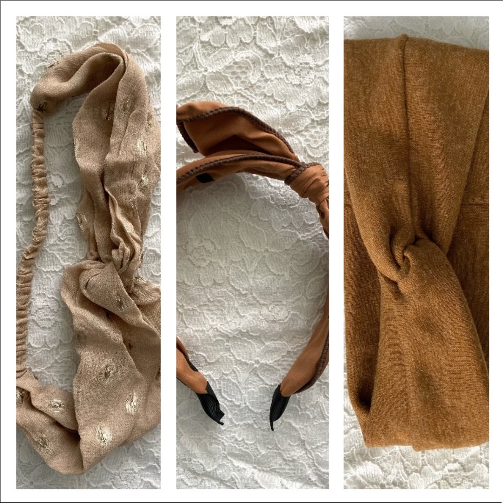Set of 3 headbands 🍂